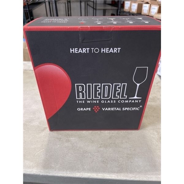 NEW RIEDEL CABERNET WINE GLASSES 2 PER BOX