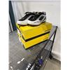 Image 1 : 2 NEW PAIRS OF EASTON DIAMOND LO WFII BLACK SIZE 8 WOMENS / 7 MENS BASEBALL CLEATS
