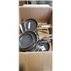 Image 1 : LOT OF COOKWARE POTS, PANS ETC TRAMONTINA STAINLESS STEEL