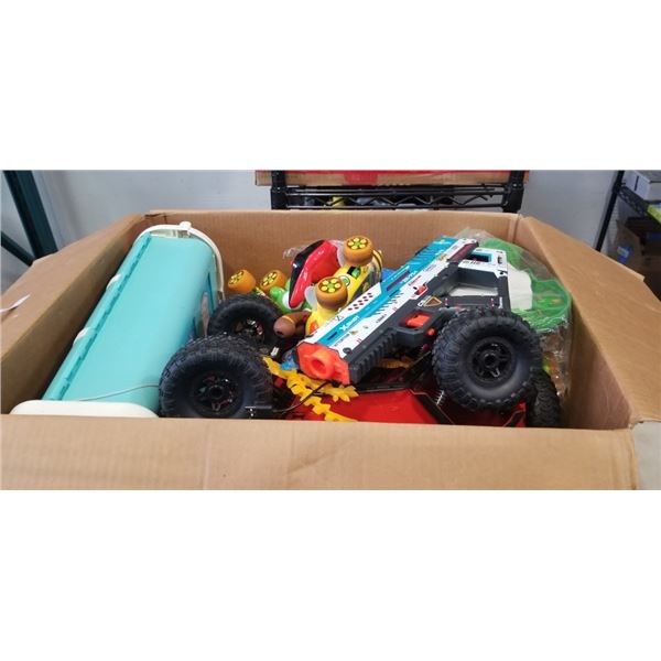 BOX OF FINAL SALE KIDS TOYS