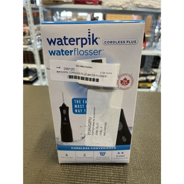 WATERPIK CORDLESS PLUS WATER FLOSSER - TESTED WORKING