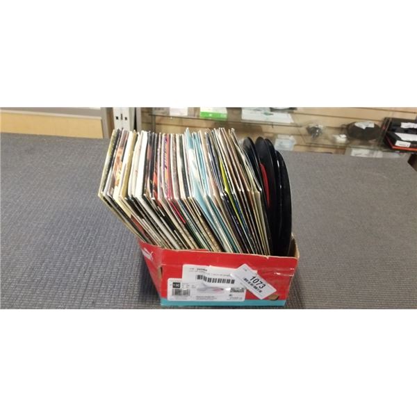 LOT OF VARIOUS 7 INCH 45 RPM RECORDS
