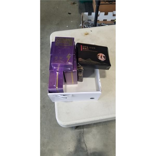 6 BOXES OF FAST FAT LOSS TABLETS AND 2 HEALTH FOTT PATCHES