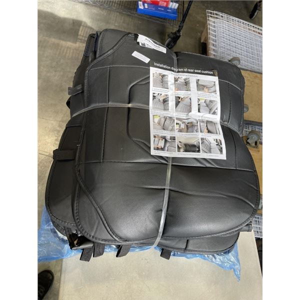 LOT OF CAR SEAT COVERS FRONT AND REAR