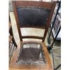 Image 5 : PAIR OF ANTIQUE OAK DINING CHAIRS