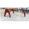 Image 3 : MODERN GLASS TOP COFFEE TABLE