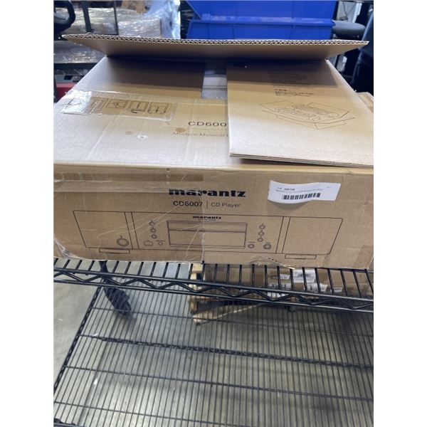 MARANTZ CD PLAYER MODEL # CD6007