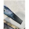 Image 5 : VINTAGE HAND PAINTED WOOD SAW, FISHING SCENE BY 'SANDI"