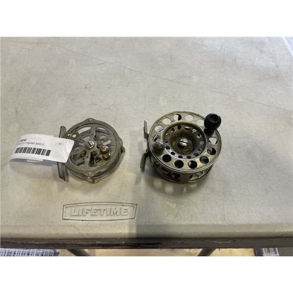 2 ANTIQUE FLY FISHING REELS, ROCHESTER REEL CO. AND WINCHESTER
