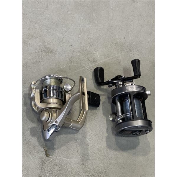 MITCHELL OUTRIGGER AND DAIWA MILLIONAIRE LEVEL WIND REELS