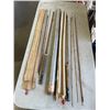 Image 1 : 2 ANTIQUE SPLIT CANE FLY FISHING RODS, 1 IS HEDDON