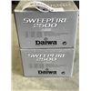 Image 1 : 2 AS NEW DAIWA SWEEPFIRE 2500 SPINNING REELS