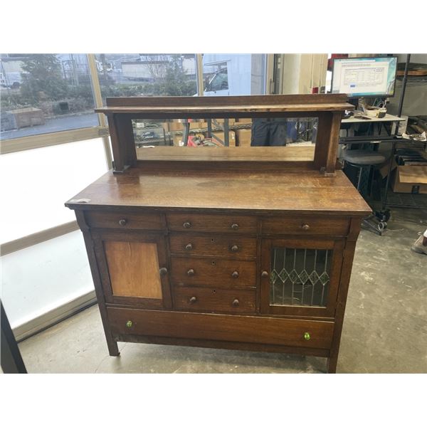 ANTIQUE SERVING CABINET