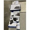 Image 1 : INSIGNIA LAPTOP COOLING MAP AND GAMING MOUSEPAD AND ERGONOMIC LAPTOP STAND AND UNIVERSAL FLEXVIEW FO