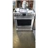Image 1 : FRIGIDAIRE PROFESSIONAL STAINLESS 30 INCH STOVE, WITH MANUAL AND PROBE, IN GOOD WORKING ORDER