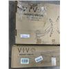 Image 2 : VIVO SILVER PNEMATIC ARM TV WALL  MOUNT AND VIVO LOW PROFILE ULTRAWIDE MONITOR TV WALL MOUNT
