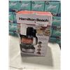 Image 2 : HAMILTON BEACH STACK AND SNAP FOOD PROCESSOR - TESTED WORKING, RETAIL $134