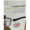 Image 2 : MEYER CUISINE 7 PIECE COOKWARE SET
