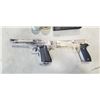Image 2 : 2 PLASTIC BB PISTOLS AND ASSORTED BB'S, TARGET