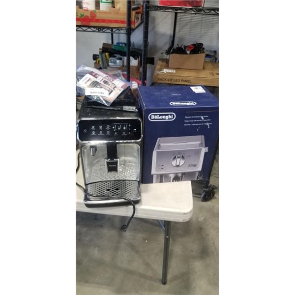 DELONGHI AND PHILLIPS ESPRESSO  MACHINES STORE RETURNS