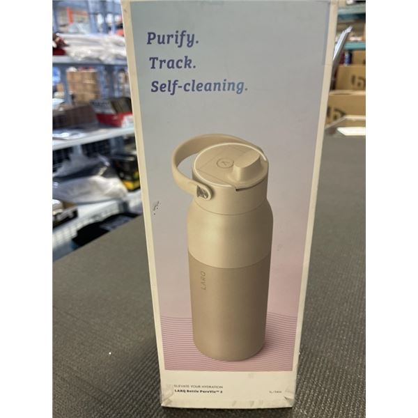 LARQ PUREVIS 2 1L SELF CLEANING INSULATED STAINLESS STEEL WATER BOTTLE W/ SMART SENSOR - TESTED WORK