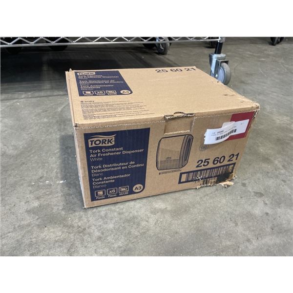 CASE OF NEW TORK CONSTANT AIR FRESHENER DISPENSERS , WHITE