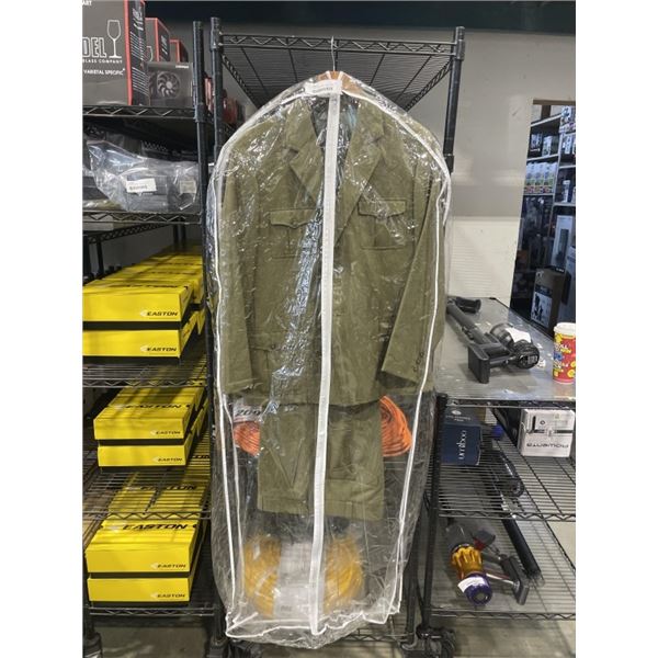 CUSTOM MADE MILITARY COLOR PANTS AND JACKET