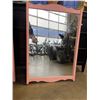 Image 2 : PINK FRENCH PROVINCIAL DRESSER WITH MIRROR AND SIDE TABLE