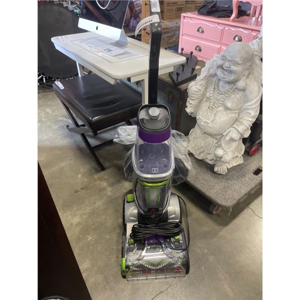 NEW, UNUSED BISSELL REVOLUTION PRO HEAT 2X PET PRO CARPET CLEANER WITH ACCESSORIES