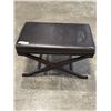 Image 1 : LEATHER VANITY BENCH
