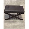 Image 3 : LEATHER VANITY BENCH