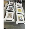 Image 1 : LOT OF 6 NEW FRAMED ART PICTURES