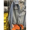 Image 3 : ARMANDO COLLECTION JEAN JACKET. SIZE XL