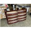 Image 3 : 8 DRAWER DRESSER 58.5" x 40" x 17"