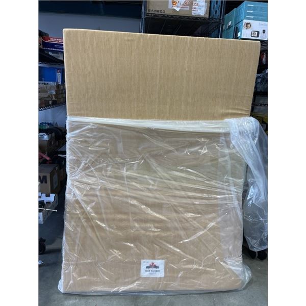 ROYAL CITY BEDDING FOAM MATTRESS. 54" X 74" X 5" THICK