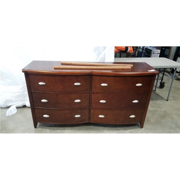 6 DRAWER DRESSER W/ MIRROR