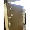 Image 5 : WHITE IKEA GLASS DOOR CABINET W/ KEY