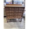 Image 1 : ANTIQUE 8 DRAWER DRESSER