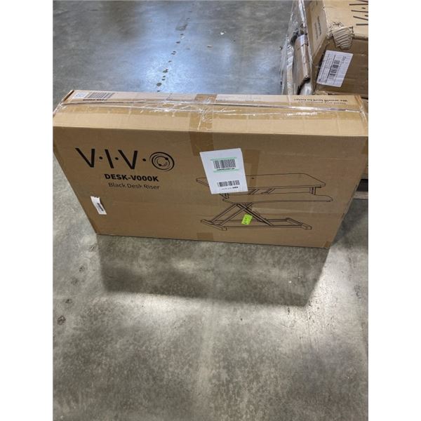 VIVO BLACK DESK RISER