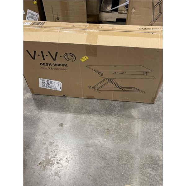 VIVO BLACK DESK RISER