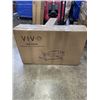 Image 1 : VIVO VINTAGE BROWN/ BLACK DESK RISER