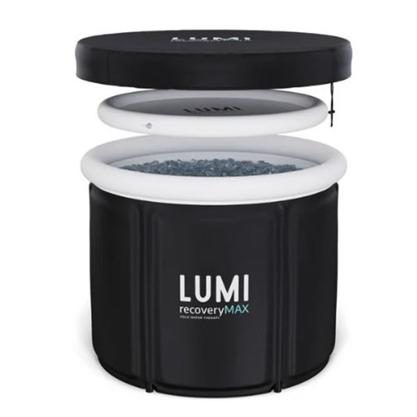 LUMI THERAPY RECOVERY POD MAX ICE BATH, RETAIL $179