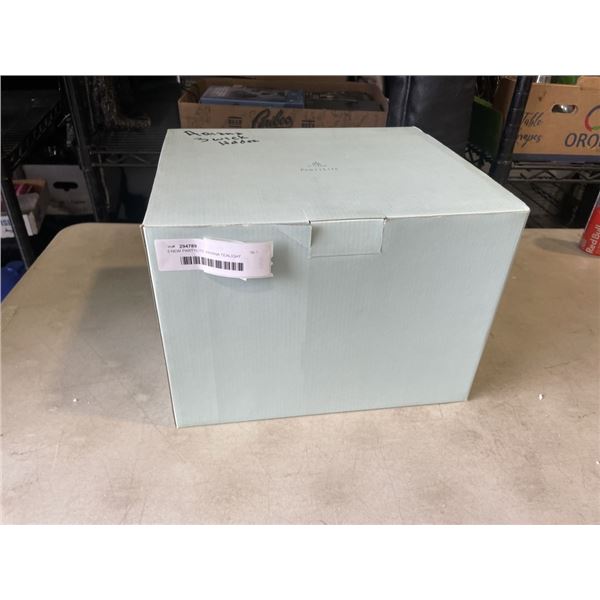 NEW PARTYLITE ARIANA LARGE 3 WICK CANDLE HOLDER