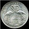 Image 2 : 1966 Bahamas $2 Silver BU (COI-5763)