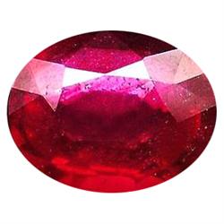 5.70ct Elegant Oval Top Blood Red Ruby Natural Madagascar (GEM-17707)