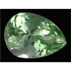 23ct Natural Pear Patroke Gem Soft Green Kunzite Appraisal Estimate $3565 (GEM-18150)