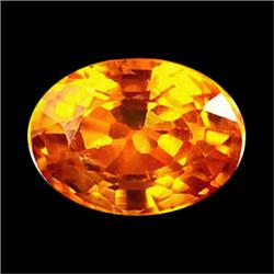 0.4ct Splendid Oval Yellow Sapphire Natural VVS (GEM-19531A)