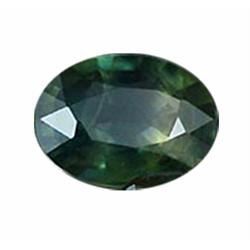 0.83ct Natural Green Party Color Sapphire (GEM-20520)