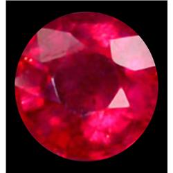 1.5ct Top Blood Red Ruby Round AAA (GMR-0618)