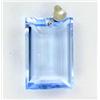 28.70ct Beautiful Pendant Rectangle Cut Sky Blue Topaz  (JEW-1590)